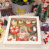 24pcs 9x9x2.5 Inch White Pie Boxes with Window for Pies, Donuts, Cookies, Muffins, Chocolates, Party