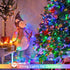 4 Pack 50 16.5ft 8 JMEXSUSS LED Battery Operated String Lights Multicolor, Each Christmas string lights with Timer