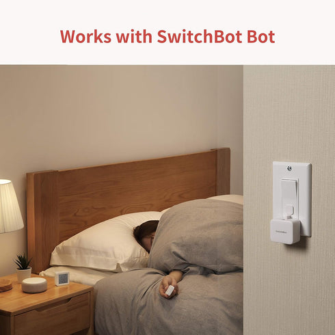 SwitchBot Remote One Touch Button, Compatible with SwitchBot Bot, Smart Home Easy to Control