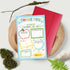 Bewoow Thank You Card Gift for Teacher, Fill in the Blank Appreciation Card from Kids, Interactive Thank You Gift