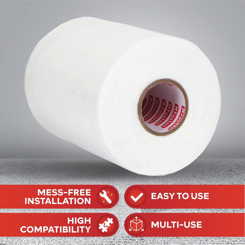 XFasten Waterproofing Membrane Sheet, 6” x 75 Ft Tape for Shower Underlayment Tile, EPDM, Cement Board