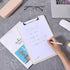 Mr. Pen Plastic Clipboard, 12.5” x 9”, 2 Pack Ivory Clipboards for Kids & Adults, Teacher and Cute Clipboards