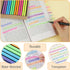 Mr. Pen Transparent Highlighter Tape and Sticky Note Set, 331 Pcs, Sticky Index Tabs, Highlight Strips for Books