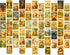 Print'N'Art English Literary Genres Elements Posters - 4x6 Inches 60 pcs Double Sided
