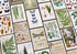Vintage Collection Postcard Set: 30 Pack of Retro Style Botanical, Nature and Ephemera Postcards