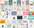 T&M Quality Designs LLC 120 5X7 Inch Unique Birthday Cards Bulk for Business, Office and Individuals, prefolded