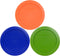 Pyrex 7200-PC Food Storage Replacement Lids - (1) Lawn Green, (1) Orange, (1) Cadet Blue, 2-Cup - Made in USA
