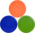 Pyrex 7200-PC Food Storage Replacement Lids - (1) Lawn Green, (1) Orange, (1) Cadet Blue, 2-Cup - Made in USA