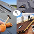 Steel Roofing Felt Nails (200pcs) - 0.59 Inch Roofing Felt Pins for Shed Roof and Slate Boards