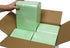 BIB743G 500 Adenna Dental Bibs/Lap Cloths - Disposable, Green, Case
