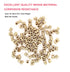 cSeao 120pcs M3 x 3 x 5mm Female Brass Heat Set Inserts for 3D Printer Laptop Plastic