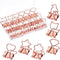 Mr. Pen Cute Binder Clips - 18 pcs in 6 Styles, Medium & Small Binder Clips for Office Supplies