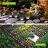 12 Pack Mini Solar Ground Lights, Solar Powered Pathway Lights, Waterproof Outdoor Light for Garden, Driveway, Walkway