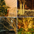 500 164FT 8 kemooie LED Christmas Lights, Lighting Mode with Memory Plug in Waterproof Christmas Lights Outdoor