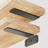 SKYSEN 4 Pack 6" Floating Shelf Bracket, Shelves Brackets, Wood Shelving Brackets