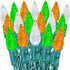 70 Light 24Ft St. Patricks Day Lights Commercial String Lights C6 LED