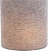 Aspen Creative 31191A 5" 5" 5" Small Clip-On Drum Lamp Shade in Grey, Top x Bottom x Slant Height, for Chandeliers