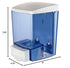 S30TBL 30 oz. San Jamar Classic Bulk Liquid/Lotion Soap & Hand Sanitizer Dispenser, Capacity, Arctic Blue