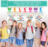 Decorably Welcome Posters for Classroom - 15 Confetti Themed Decorations and Welcome Sign