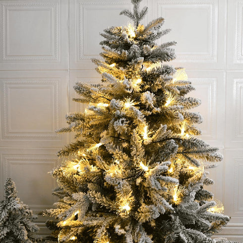 33FT 60 YOLIGHT Fiber Optic Fairy Lights LED Starburst Firework String Lights Green Wire Christmas Lights for Indoor