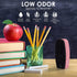 Loddie Doddie 2 in 1 Magnetic Dry Erase Eraser - White Board Cleaning Spray & Ergonomic Chalkboard Cleaner - Blush