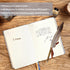 CAGIE Vintage Journal for Women, 320 Pages Gold Edge Thick Paper, A5 Hardcover Leather Journal (Light Blue)