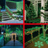 350LED 90FT 12 Dimmable, Christmas Lights Indoor Outdoor, Modes Green Outdoor String Lights with Timer & Waterproof