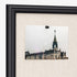 Navaris Framed Linen Bulletin Board - 17 x 23 inches Fabric Jewelry Organizer Pinboard for Wall Memory Memo