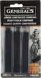 Generals Jumbo Charcoal, 1-Pack, Multicolor - General Pencil Gen960A-Bp