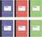Oxford Composition Notebook 6 Pack, Wide Ruled, 9-3/4 x 7-1/2 Inches, 100 Sheets, Assorted Marble Covers