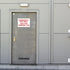 NMC M45PB EMERGENCY EXIT ONLY NOT FOR GENERAL USE Sign, 14 in. x 10 in., Adhesive Backed Vinyl