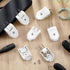 15 Pcs Extension Cord Replacement Plug, 2 Prong 125V 15A Male Power Plug, Rotatable Electric Plugs for Small Appliances