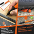 THORVALD 12 Leads Carpentry Pencil, 8 Grey + 4 Yellow Strong 2.8 mm Leads for Mechanical Pencils