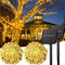 Solar String Lights Outdoor, 2 Pack Total 80FT 200 LED Solar Powered