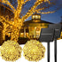 Solar String Lights Outdoor, 2 Pack Total 80FT 200 LED Solar Powered