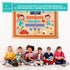 Decorably 47 Pcs Basketball Classroom Decor Set - Borders, Bulletin Board Decorations, Basketball Cutouts for Classroom