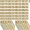 Outus 29 Pieces Travel Map Number Line -20 to 120, Travel Classroom Decor and Themed Math Posters for Homeschool