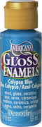 Americana Calypso Blue Gloss Enamel Paint, 2-oz.