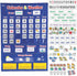 Learning Resources Calendar & Weather Pocket Chart - Classroom Calendar and Weather Chart for Teacher Supplies