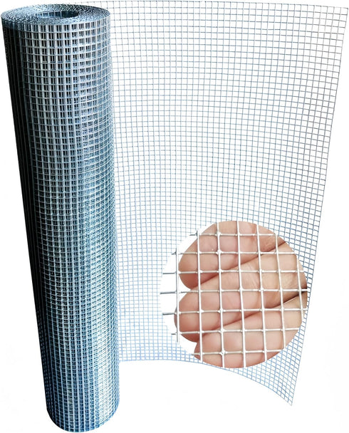 Galvanized Hardware Cloth 1/4" 23 Gauge - 24" x 35ft Welded Wire