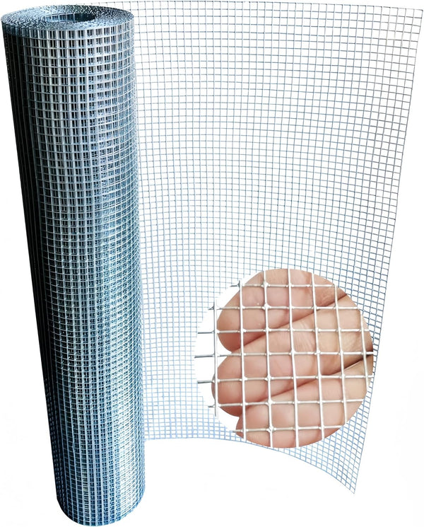 Galvanized Hardware Cloth 1/4" 23 Gauge - 24" x 35ft Welded Wire