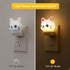 Kids,2-Pack 3D 3000K L LOHAS LED Plug in Night Light for Cute Cat Night Lights with Dusk to Dawn Sensor, RGB+Soft White