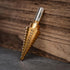 NEIKO 10185A High-Speed Alloy-Steel Titanium Step Drill Bit, 12 Step Sizes from 3/16 Inch to 7/8 Inch