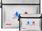 Fireproof Document Bag - Fireproof Money Safe Document Bag Set 15 x 11 & 9 x 7 Inches, Non-Itchy Silicone Coated Fire