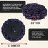 11-Piece 2" Set 10 1/4" Dura-Gold Diameter Abrasive Stripping Brush Wheel - Quick Change Discs with Roll Lock