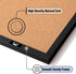 Mr. Pen Cork Board, 24”x36”, Black Framed Cork Bulletin Board for Walls, Push Pin Board, Vision Board.