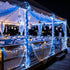 300 12 Dimmable, 75FT LED Blue White Birthday Party Decorations Ocean Party Decor String Lights with Modes Timer