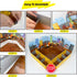13 Set HonuGoGo Construction Snack Tray Centerpiece Kit Pieces Paper Food Display with Construction Theme Cutouts