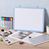 Mr. Pen Dry Erase Board, 12.5" x 9.5", with 8 Dry Erase Markers and 2 Board Magnets, Small White Board