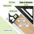 Mr. Pen Combination Square Tool Set, Black, 7" Rafter Square, 12" Aluminum Carpenter Square, Woodworking Square